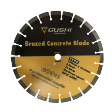 Laser Welded Safety 14 Inch Cutting Concrete Diamond Saw Blade with UV Print